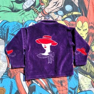 Vintage Black Mountain Outdoor Fleece Large